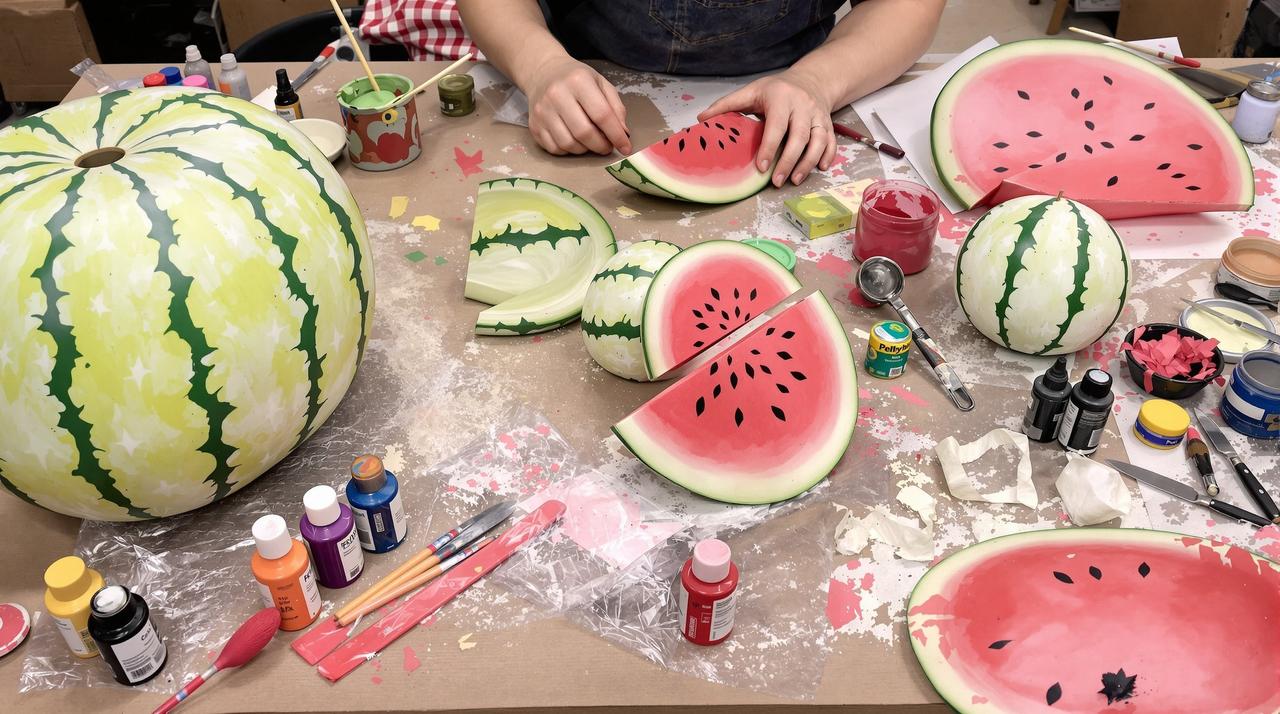 广告拍摄的道具制作过程 - 草莓电影网